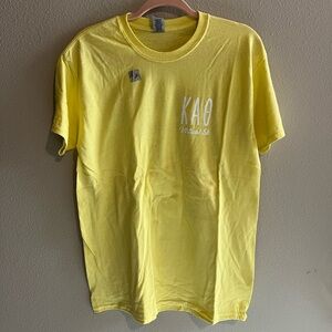 Yellow Kappa Alpha Theta Graphic T-Shirt